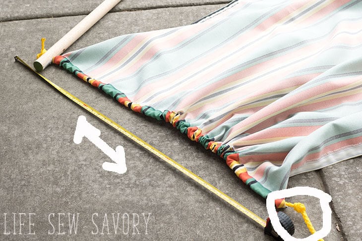 How to make a hammock chair