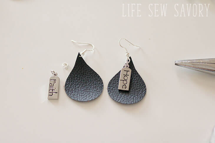 Leather Earrings Diy Life Sew Savory