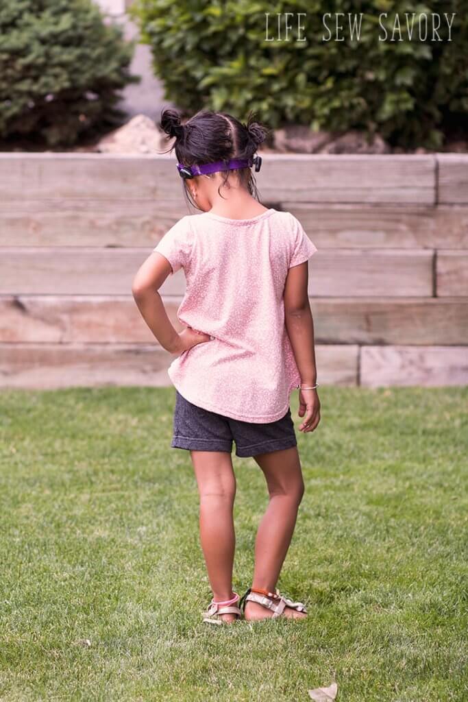 free sewing pattern swing top shirt