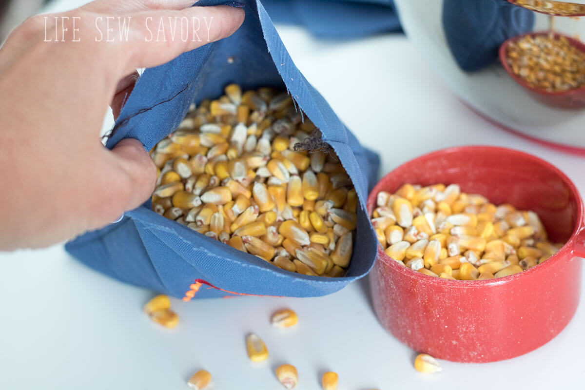 corn hole bags tutorial