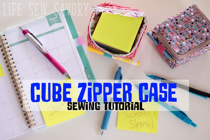 Cube Zipper Case – Back to School with Post-it®