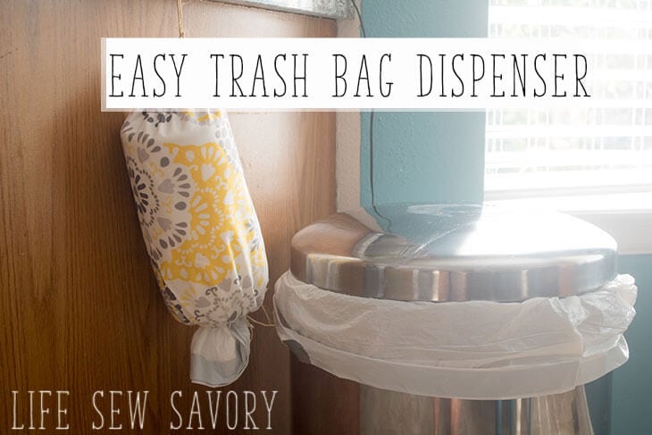 DIY Trash Bag Dispenser
