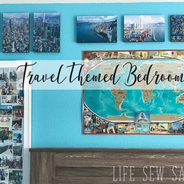 travel themed bedroom