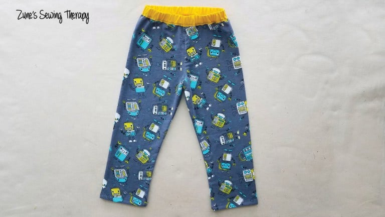 kid pants free sewing pattern