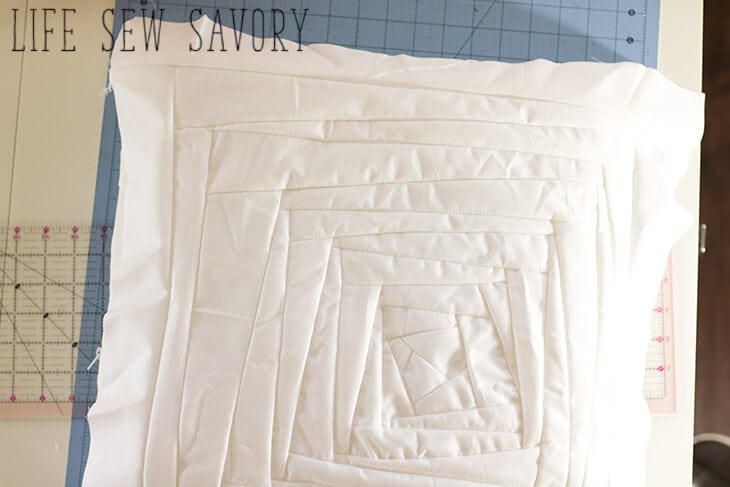 Sew a halloween pillow case