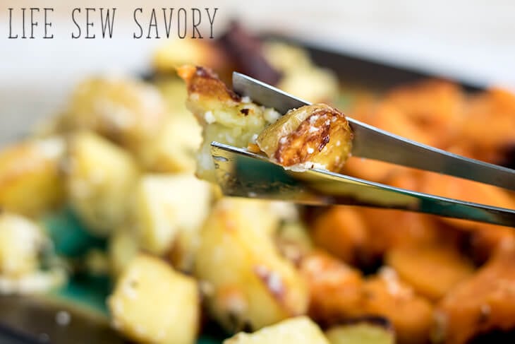 grilled potatoes side dish