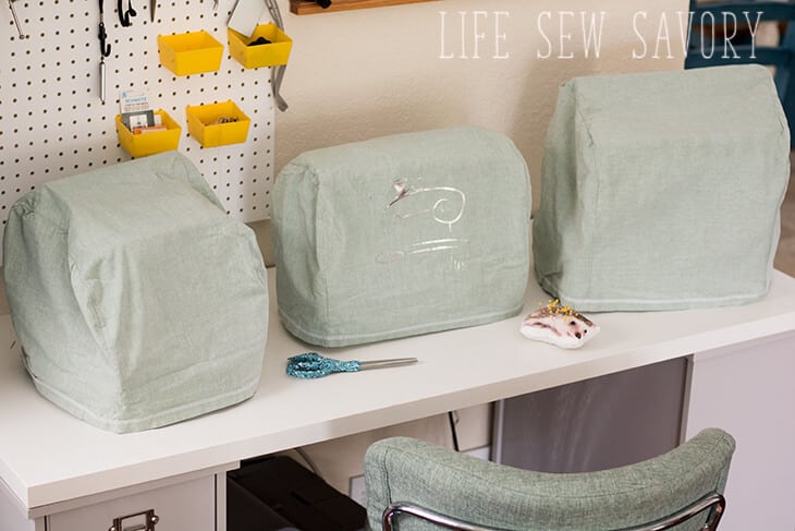 How to make a sewing machine cover
