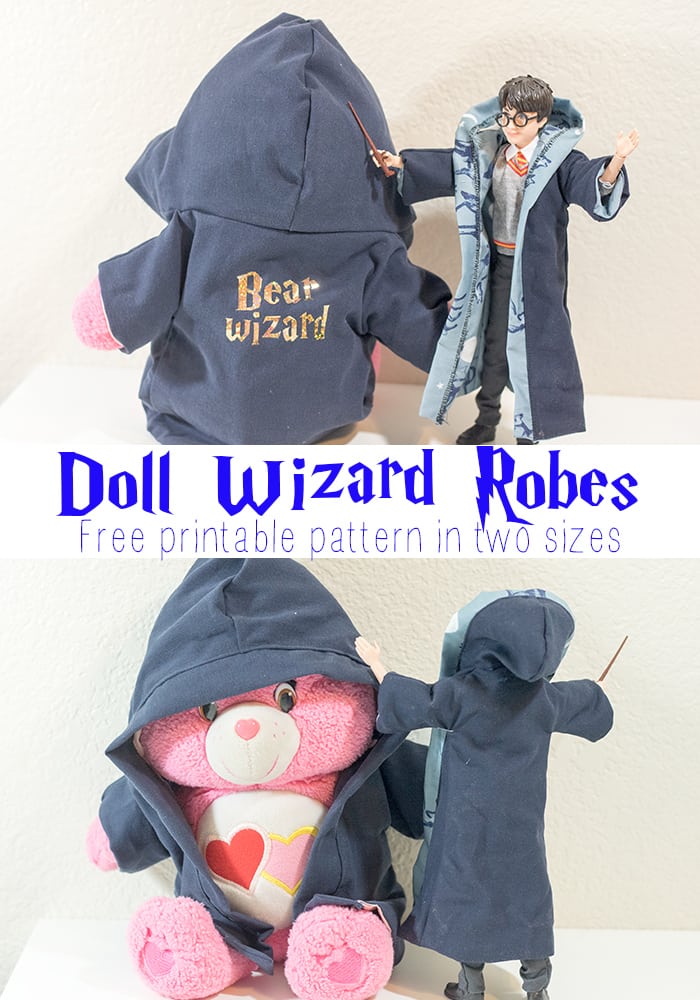 Free Printable Doll Clothes Patterns Harry Potter Robe Life Sew Savory