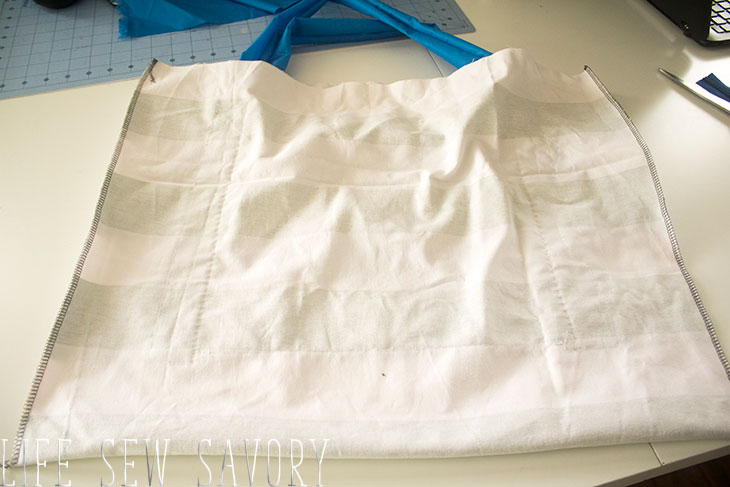 how to sew a beach tote