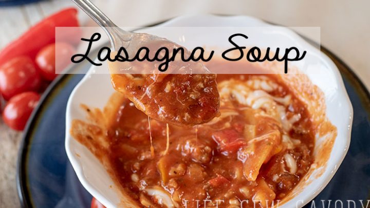 Lasagna Soup Instant Pot recipe