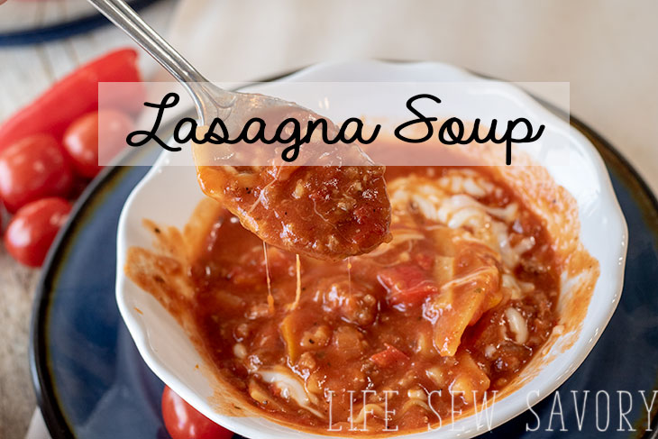 Lasagna Soup Instant Pot recipe