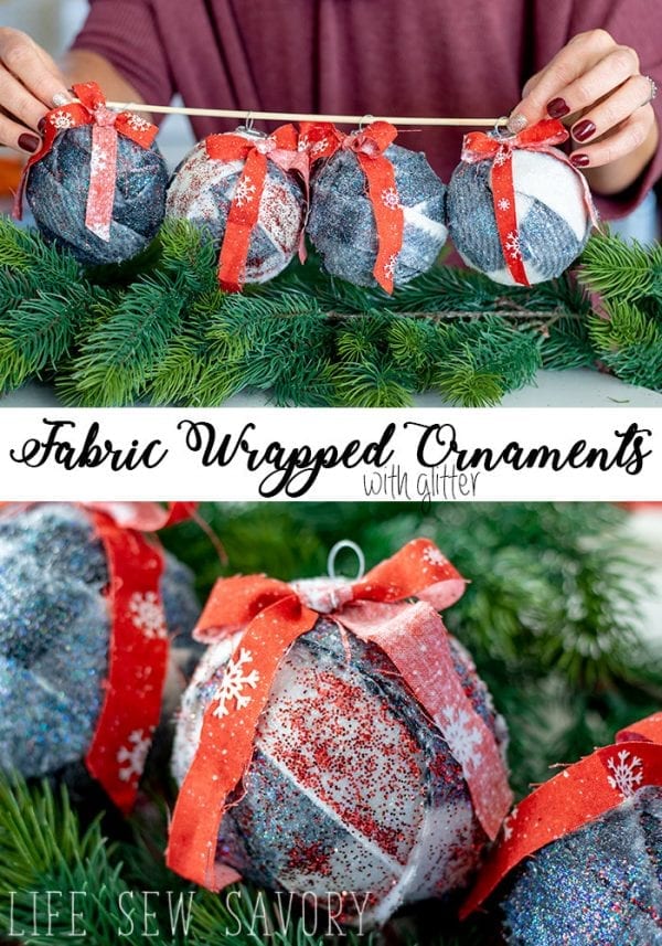 Fabric Christmas Ornaments To Make Life Sew Savory   Fabric Christmas Ornaments To Make From Life Sew Savory 600x857 