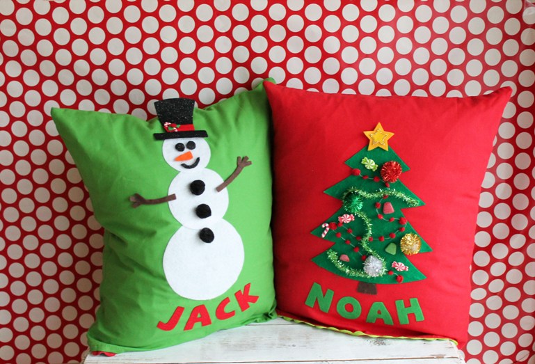 christmas pillows to sew