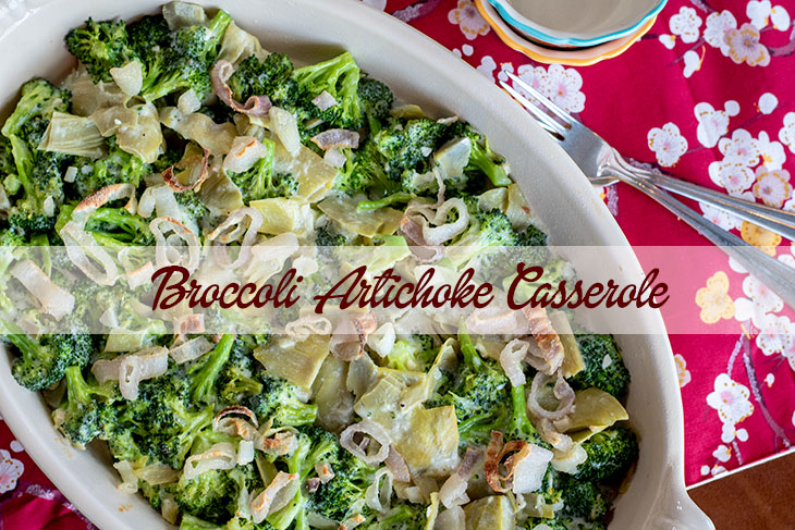 broccoli artichoke casserole recipe