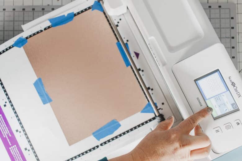 secure to the mat with tape