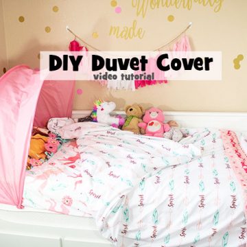 Make your own duvet cover
