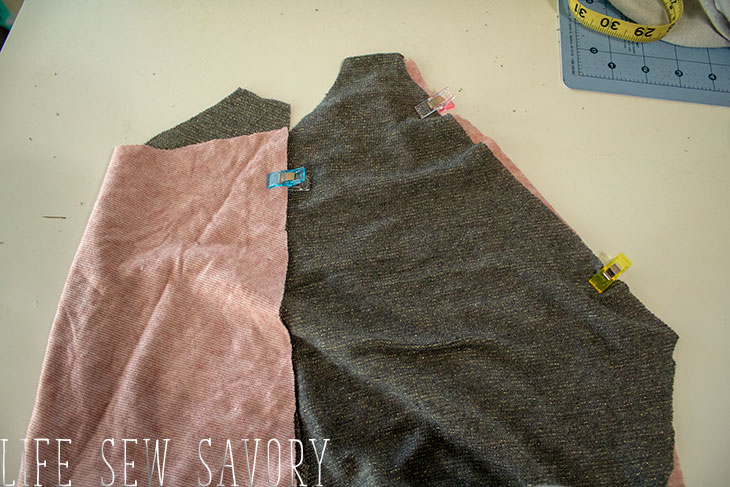 Make your own sweater - sewing tutorial - Life Sew Savory