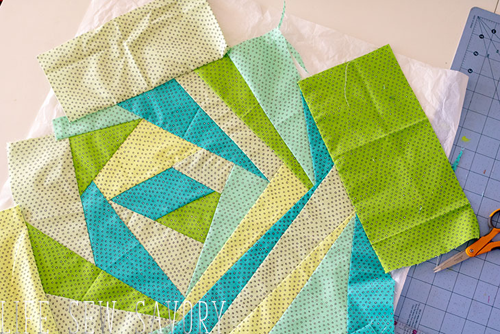 how to paper piece quilt