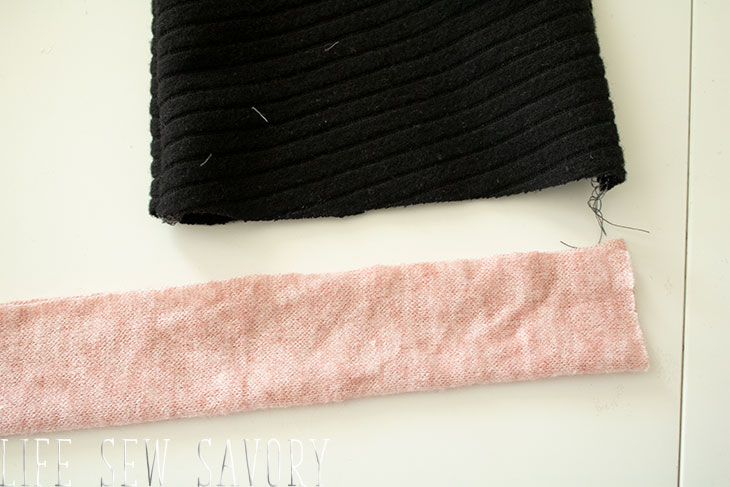 add cuffs to your cardigan