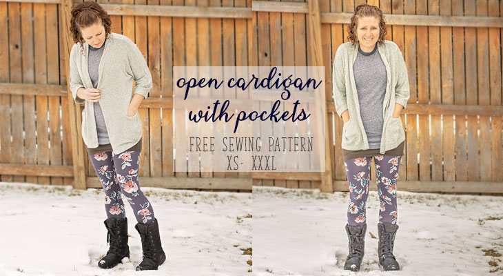 cardigan sewing pattern free