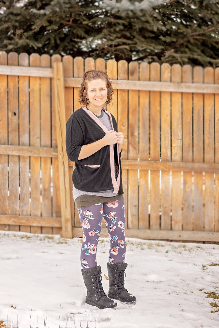 Free sewing pattern womens cardigan