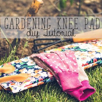 Make your own gardening knee pad