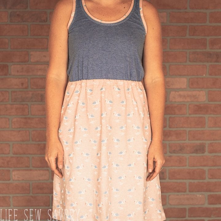 Dress Sewing Pattern Free Tank Dress Life Sew Savory
