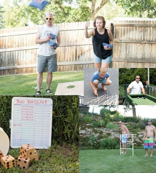 DIY yard games to make with tutorials and instructions