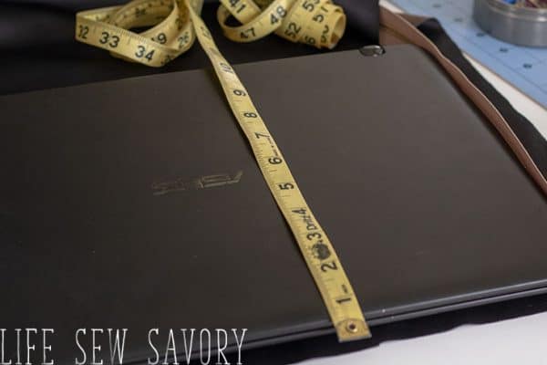 DIY Laptop Sleeve Sewing Tutorial - Life Sew Savory