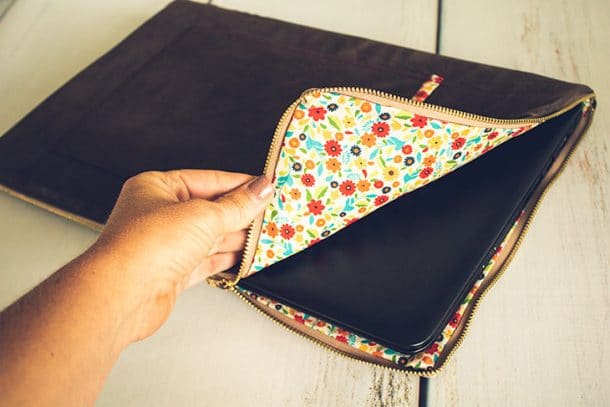 DIY Laptop Sleeve Sewing Tutorial - Life Sew Savory