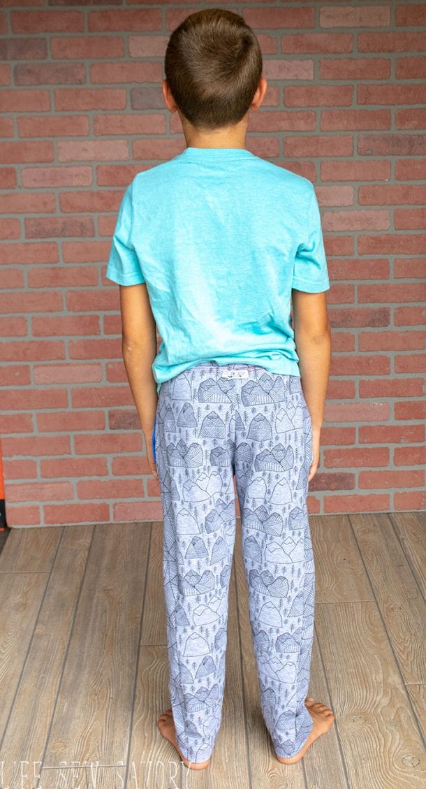 pattern sweatpants