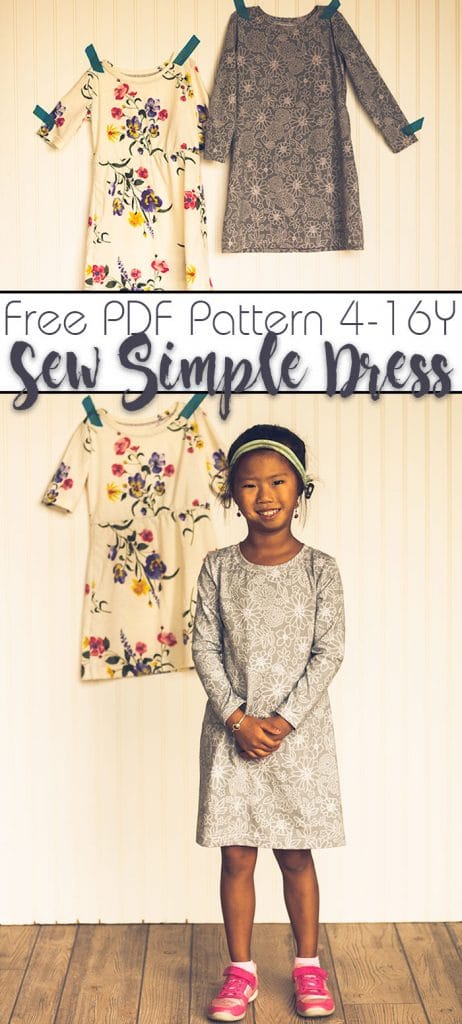 basic girls dress pattern