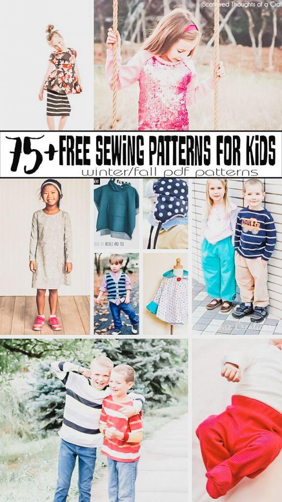 Free Sewing Patterns Pdf Downloads Kids Fall Winter Life Sew Savory