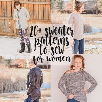 Sweater Patterns to Sew For Women - Life Sew Savory