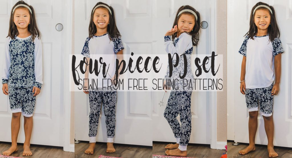 Free Kids Pajama Pattern - Coordinating set - Life Sew Savory