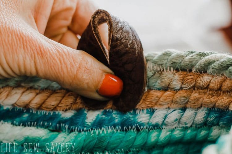 DIY Rope Basket Tutorial - Life Sew Savory