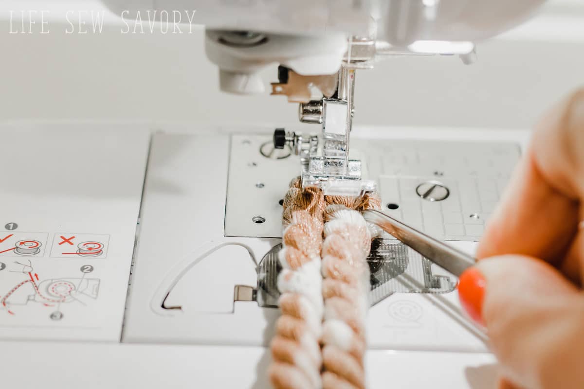 DIY Rope Basket Tutorial - Life Sew Savory