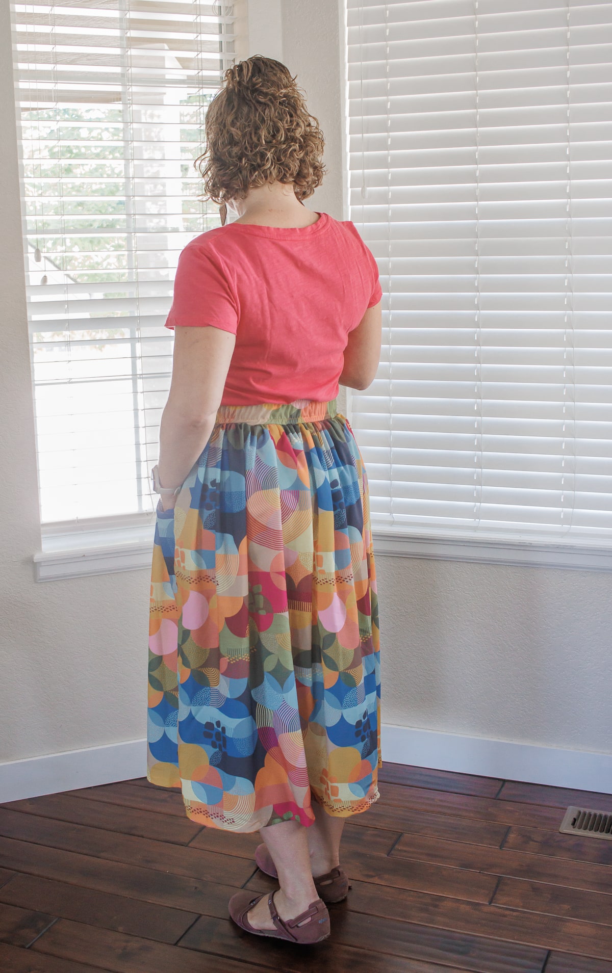skirt with pockets sewing tutorial