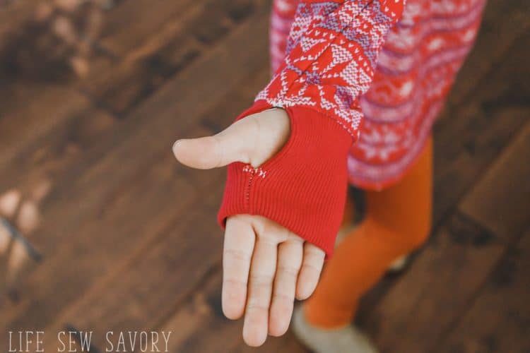 Thumb-hole Cuff - Sewing Tutorial - Life Sew Savory