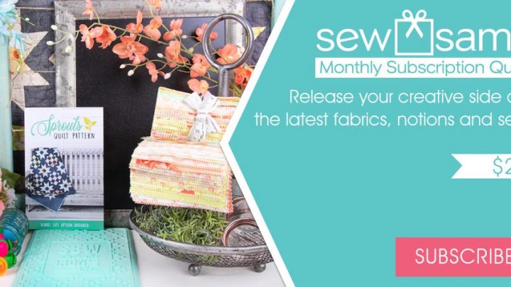 Image for Sew Sampler Subscription Quilting Box