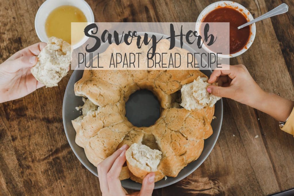 Savory pull apart bread recipe