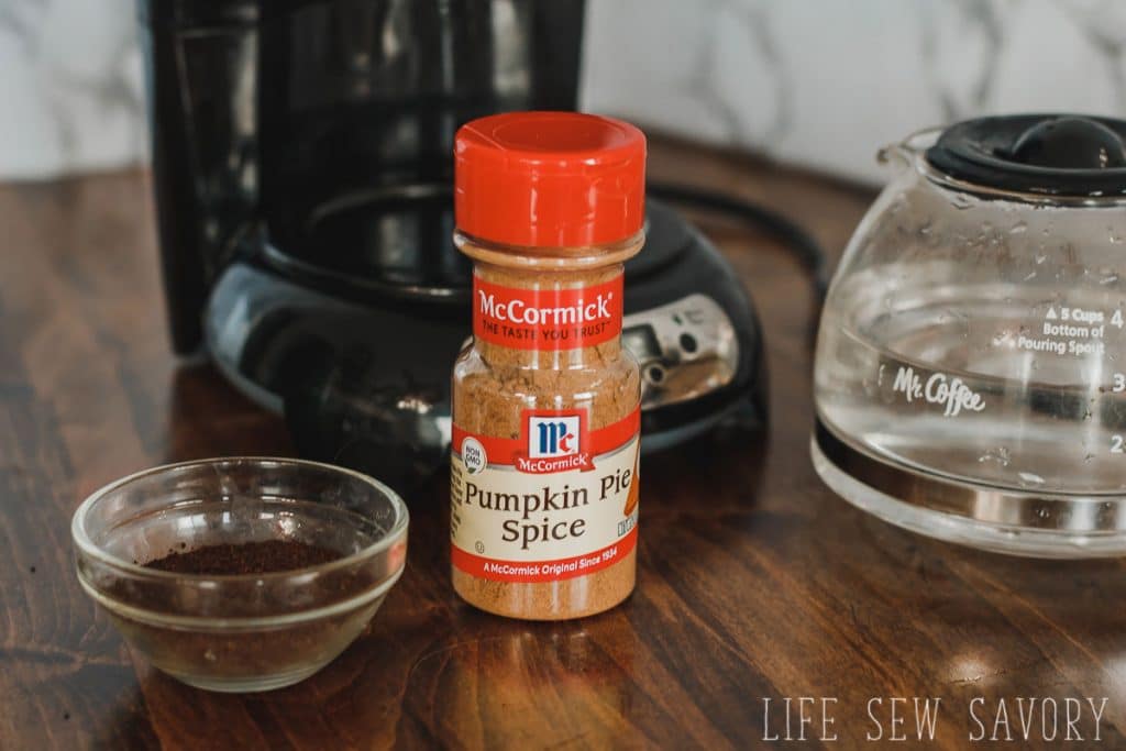 pumpkin spice coffee hack