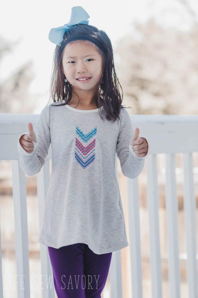 free shirt pattern for girls