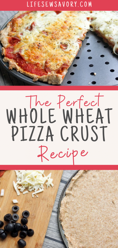 Whole wheat pizza crust recipe
