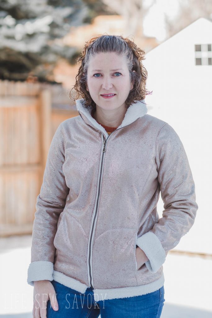 how to sew a cozy jacket