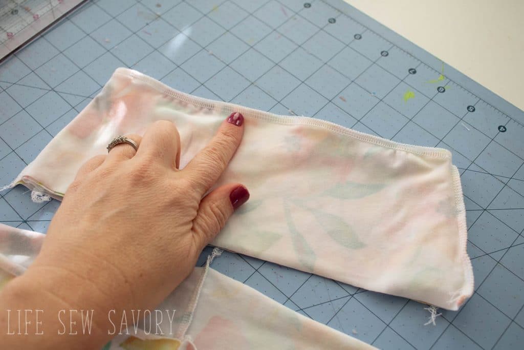 how to sew a contoured waistband for leggings