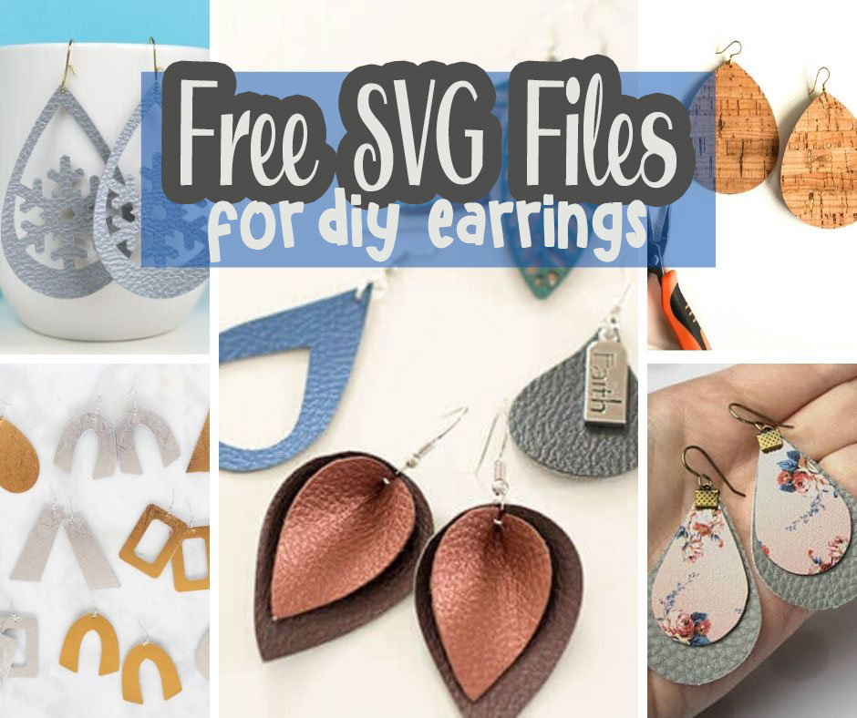 Download Free Earring Svg Cut Files Life Sew Savory SVG Cut Files