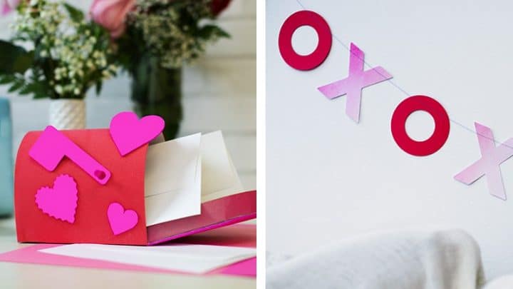 Image for Valentine’s Day Crafts: Mailbox Project and XOXO Banner - The Cutting Corner
