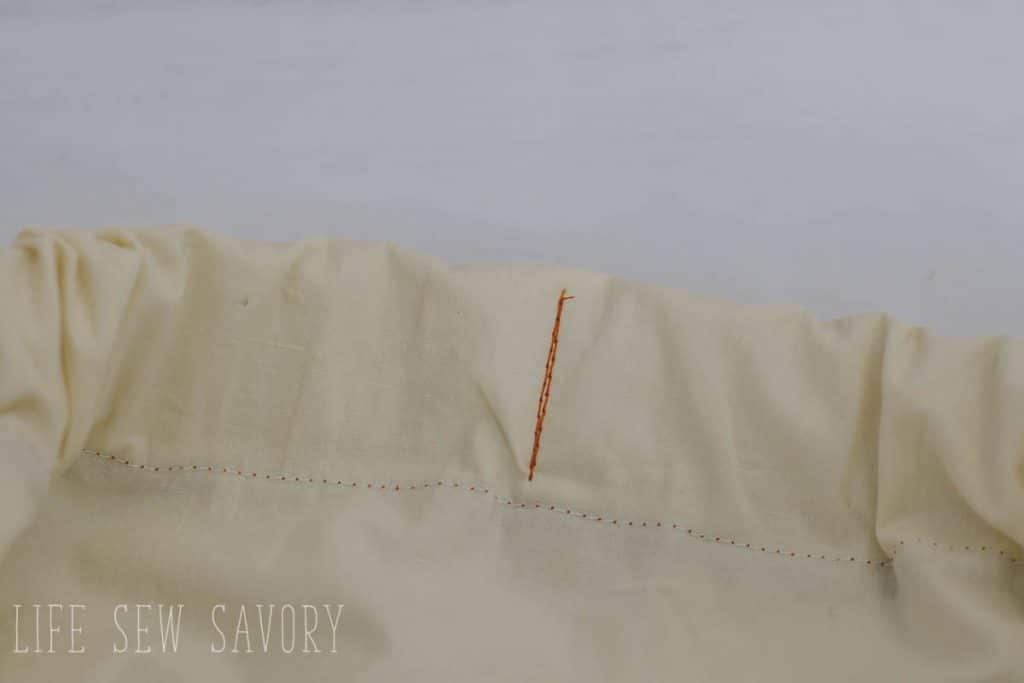 elastic waistband casing