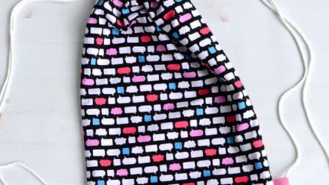Image for Easy DIY Drawstring Backpack Sewing Tutorial
